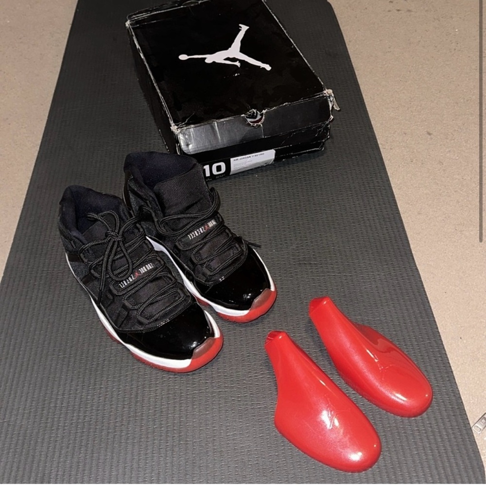 Jordan Black and Red Sneakers Iconic Style